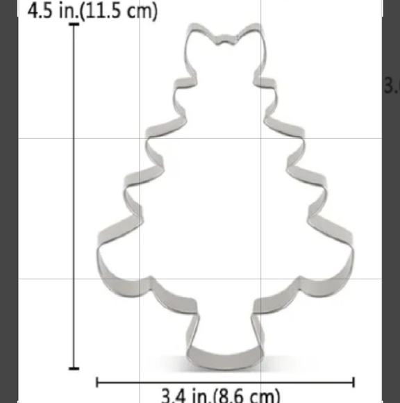 LILIAO 4 Piece Christmas Cookie Set Tree, Bulb, Topper and Truck w/Tree - Picture 4 of 7